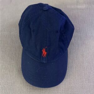 Ralph Lauren Blue and Red Polo Hat
